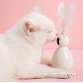 New design interactive ball and feather cat toy